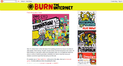 Desktop Screenshot of burntheinternet.com